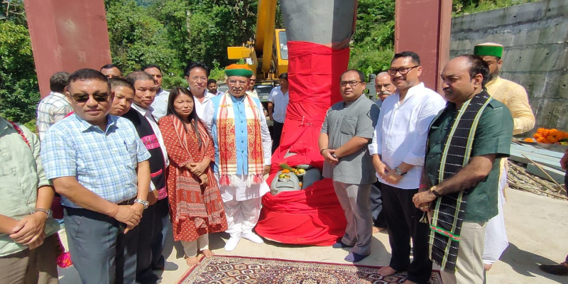 दिव्य मूर्ति स्थापना की प्रगति