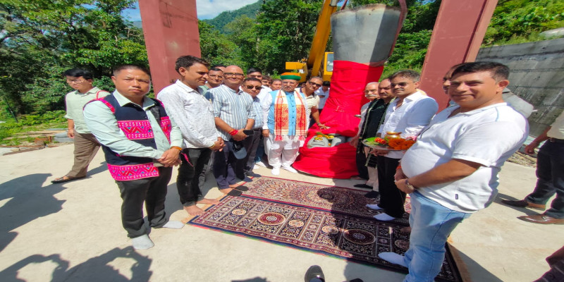 दिव्य मूर्ति स्थापना की प्रगति