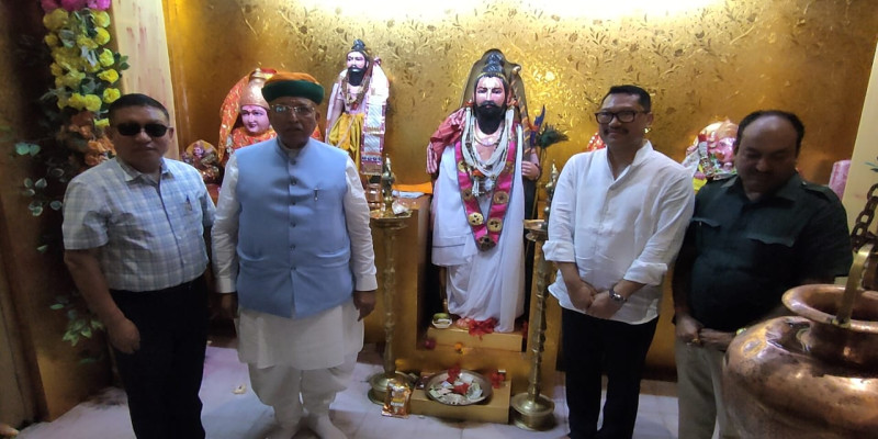दिव्य मूर्ति स्थापना की प्रगति