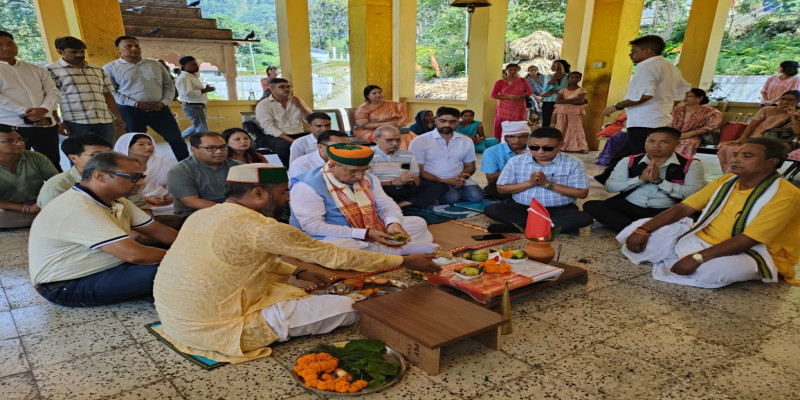 दिव्य मूर्ति स्थापना की प्रगति