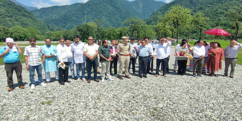 दिव्य मूर्ति स्थापना की प्रगति