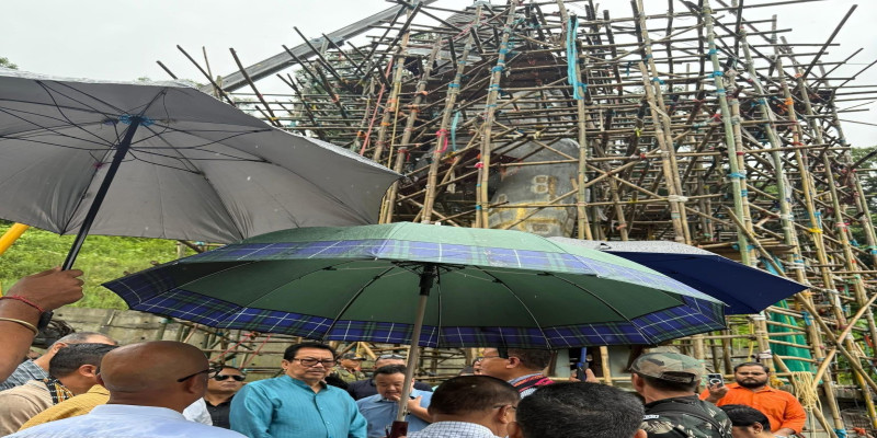 दिव्य मूर्ति स्थापना की प्रगति