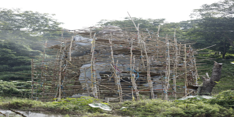 दिव्य मूर्ति स्थापना की प्रगति