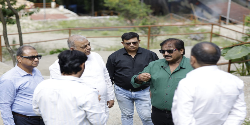 दिव्य मूर्ति स्थापना की प्रगति