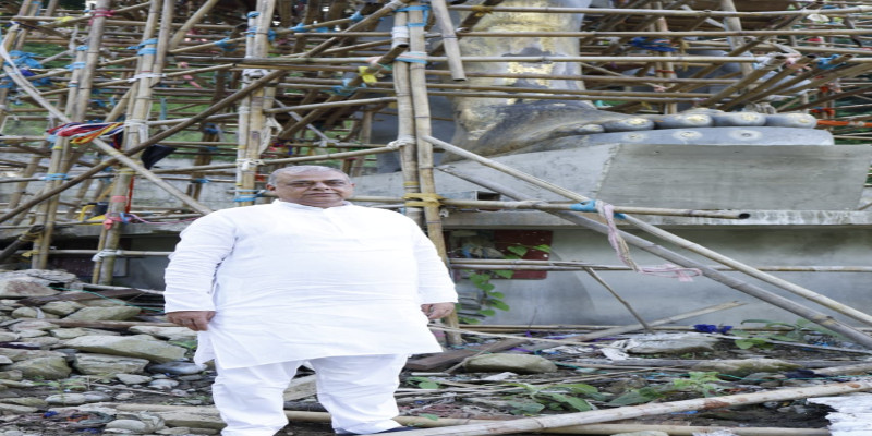 दिव्य मूर्ति स्थापना की प्रगति