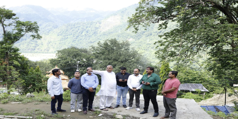 दिव्य मूर्ति स्थापना की प्रगति