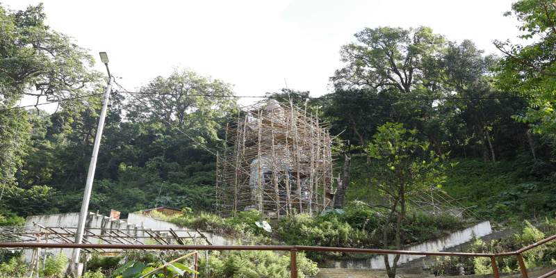 दिव्य मूर्ति स्थापना की प्रगति