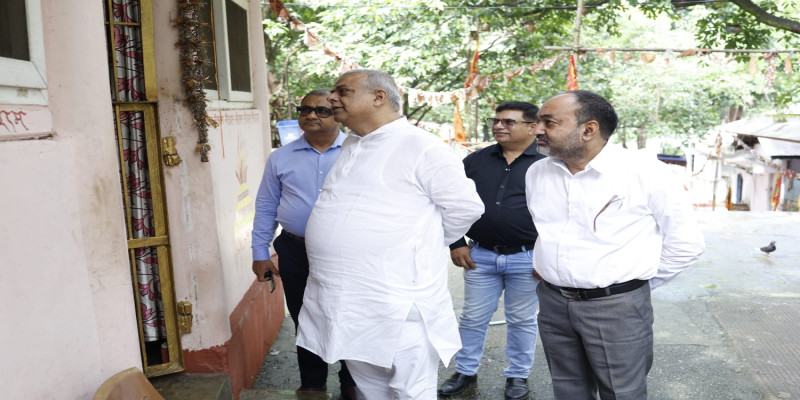 दिव्य मूर्ति स्थापना की प्रगति