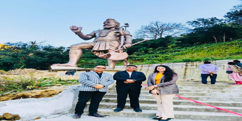 दिव्य मूर्ति स्थापना की प्रगति