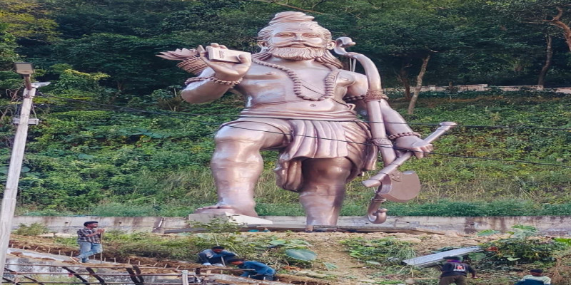 दिव्य मूर्ति स्थापना की प्रगति